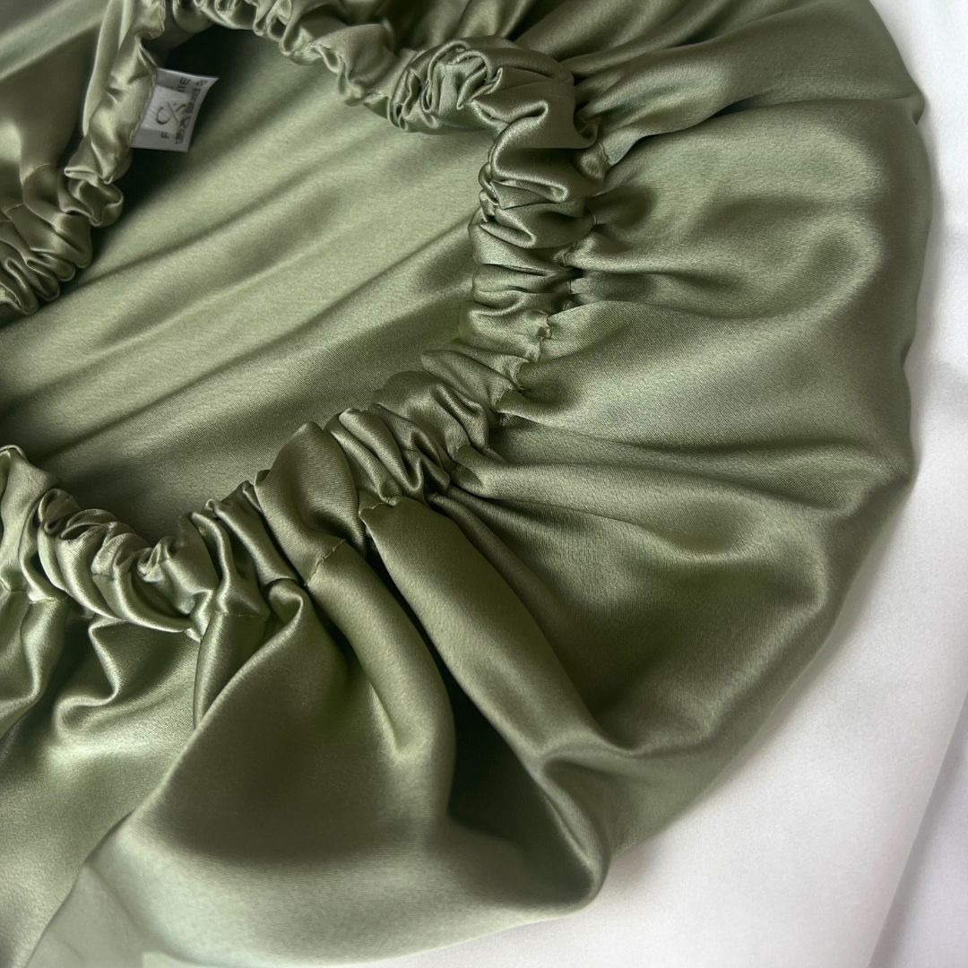 Jedwabny czepek dwustronny