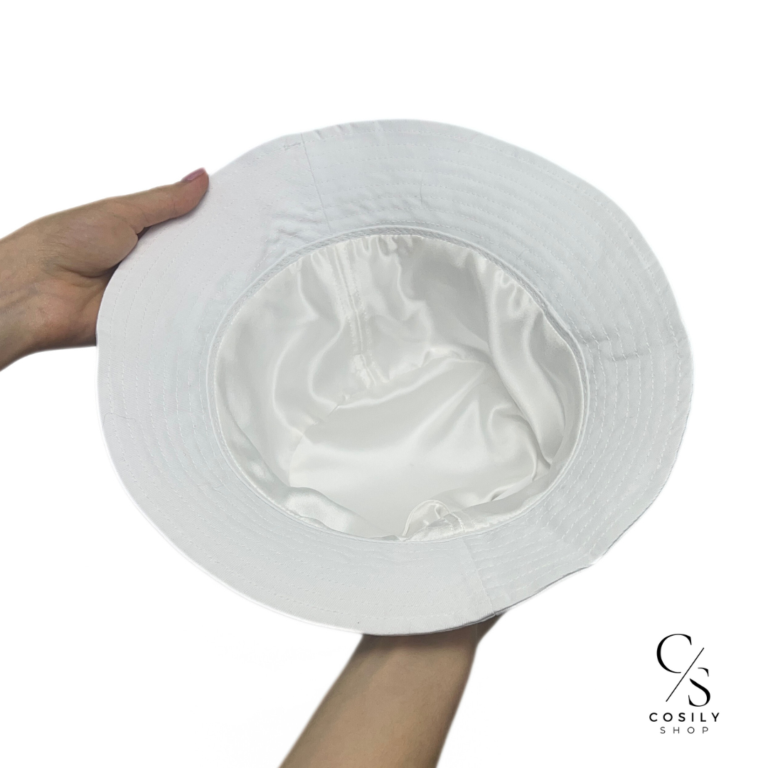 Kapelusz Bucket Hat z Jedwabną Podszewką -20%