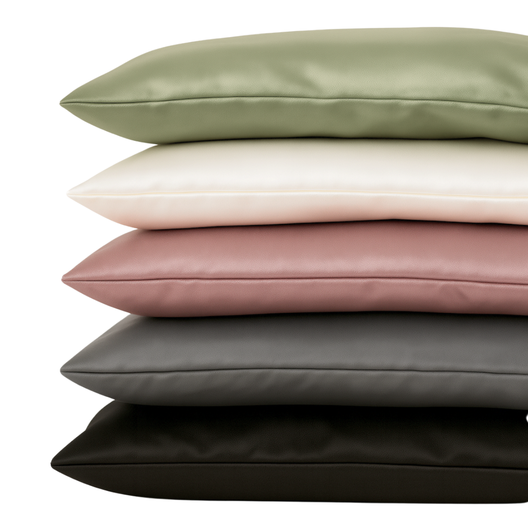 Jedwabna poduszka z pestkami wiśni