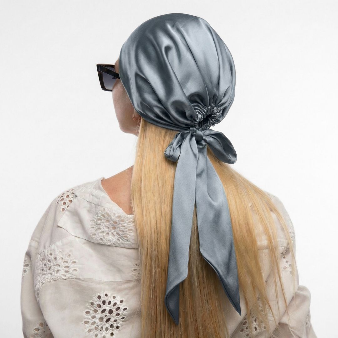 jedwabna chusta piratka z wiązaniem cosily shop