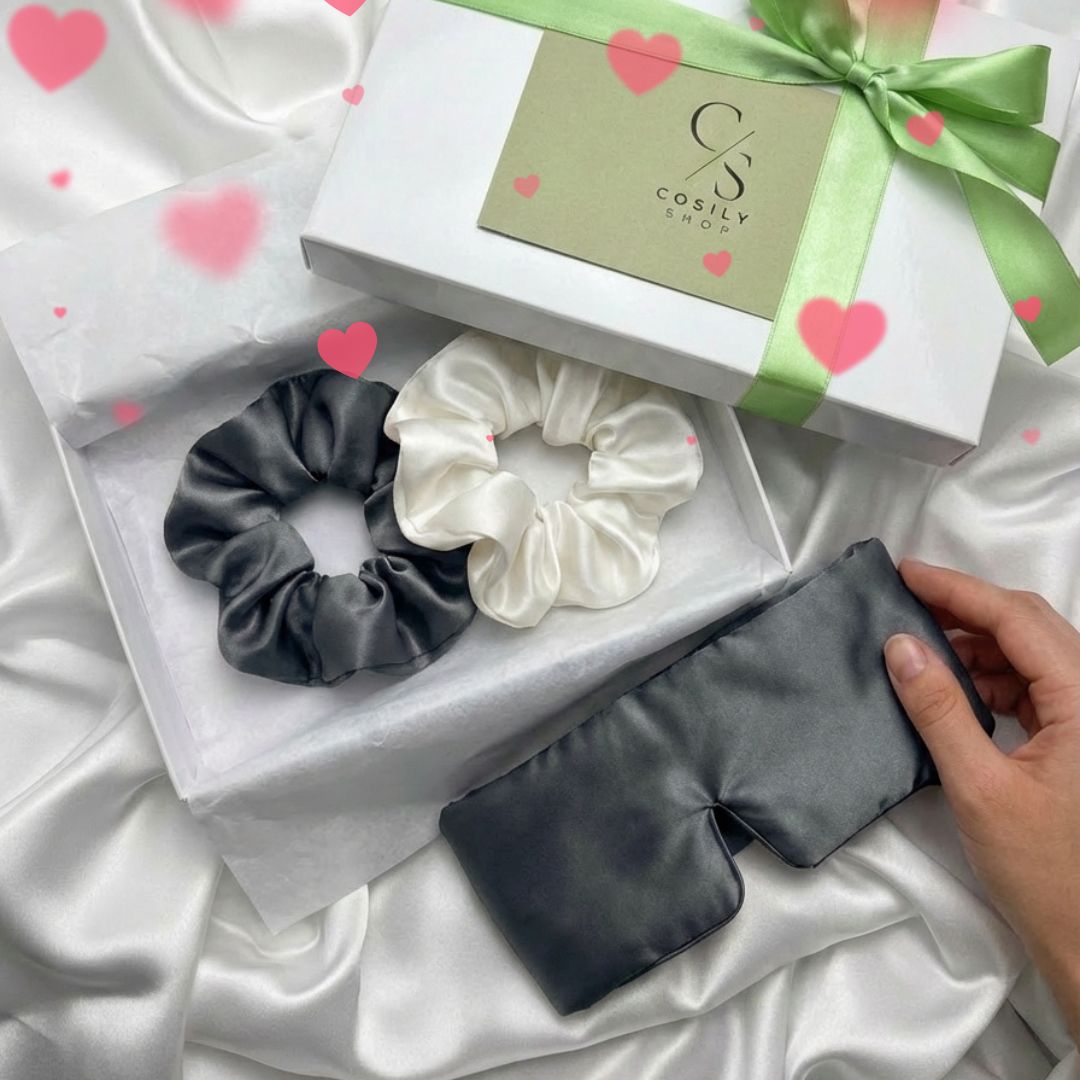 jedwabny zestaw prezentowy