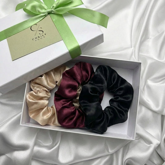 Zestaw trzech jedwabnych gumek - STANDARD