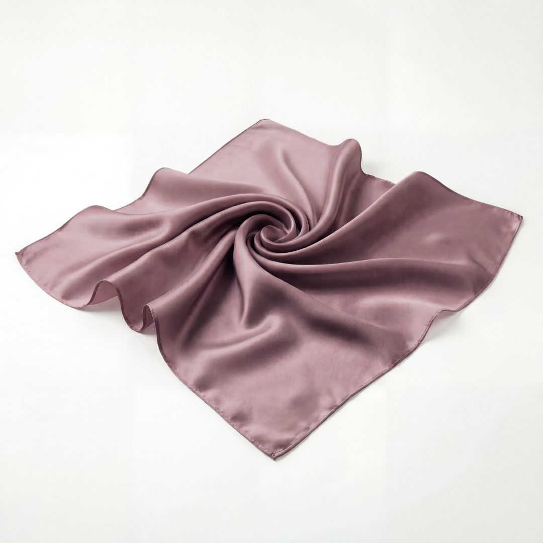 Apaszka jedwabna - lawenda