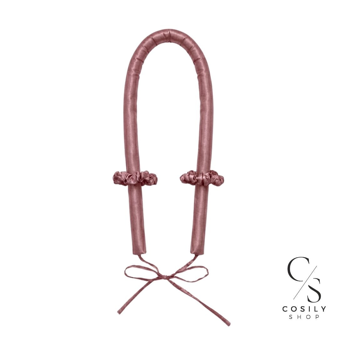 jedwabny wałek do włosów