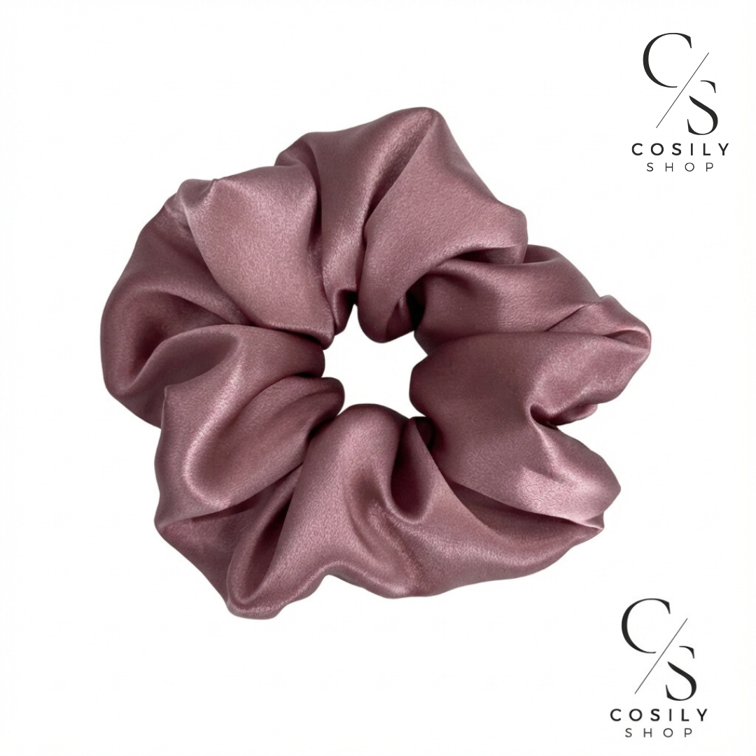 Jedwabna gumka MAXI - lawenda