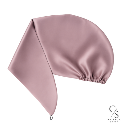 jedwabny turban do włosów