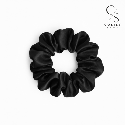 Jedwabna gumka STANDARD - czarny