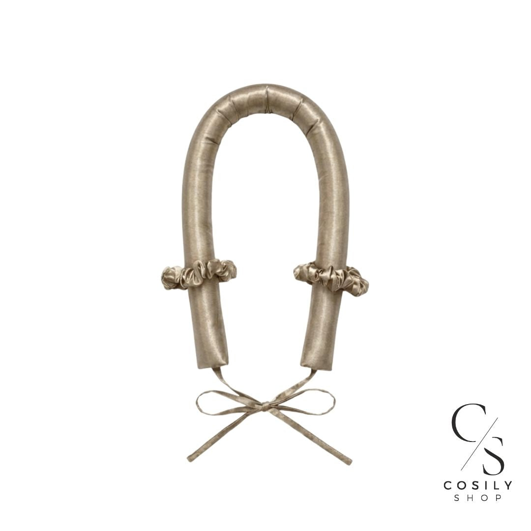 jedwabny wałek do włosów