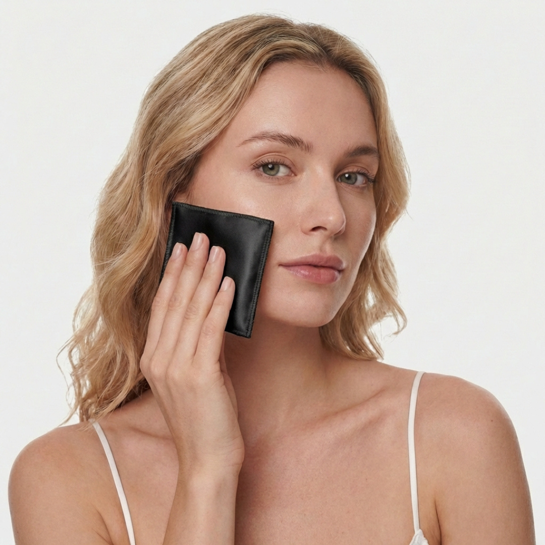 Jedwabny płatek do demakijażu