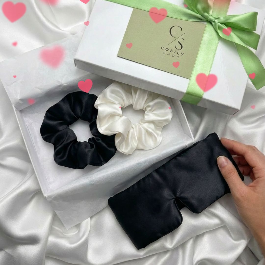 jedwabny zestaw prezentowy