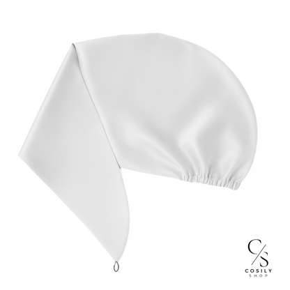 jedwabny turban do włosów