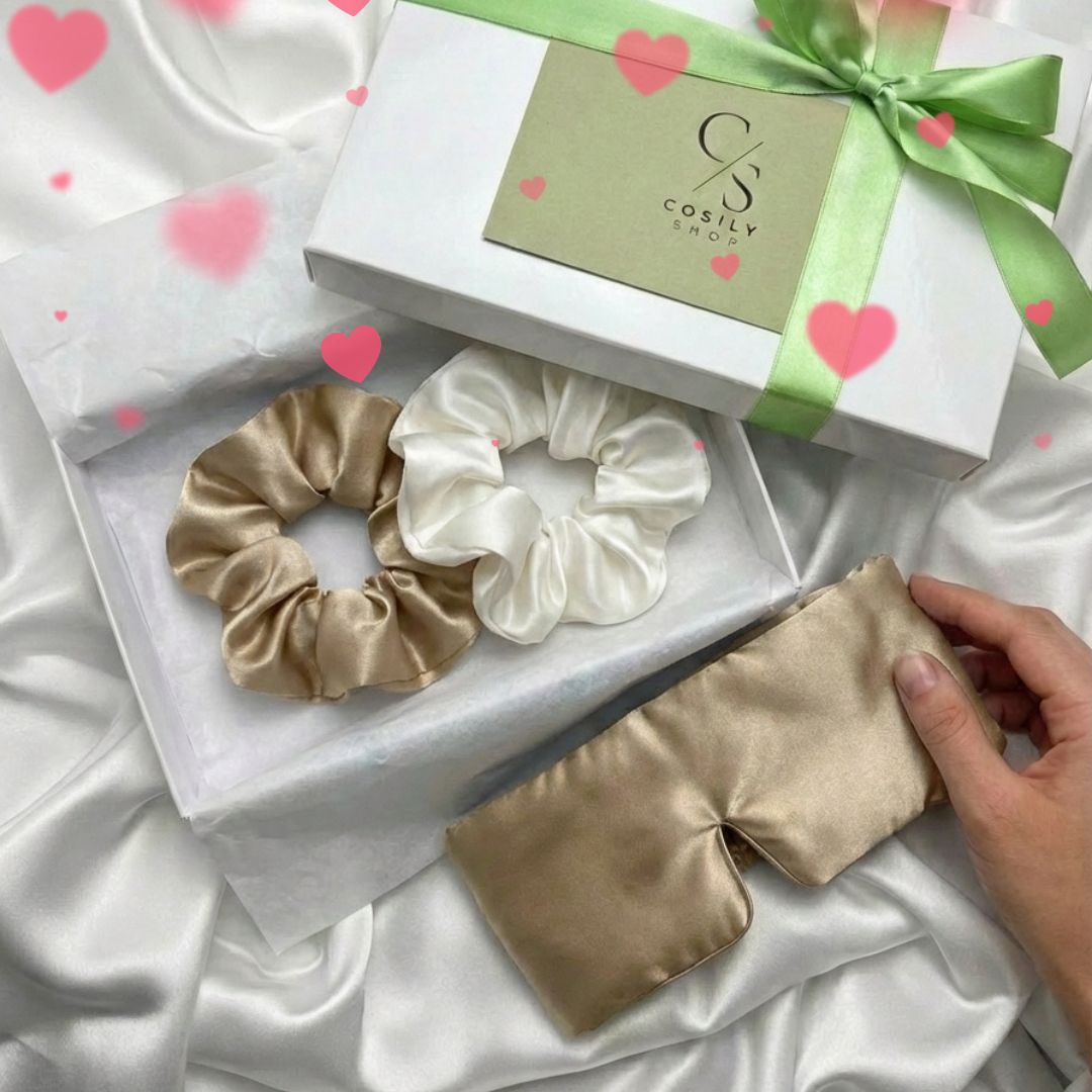 jedwabny zestaw prezentowy