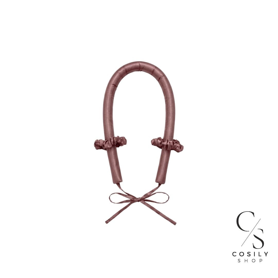 jedwabny wałek do włosów