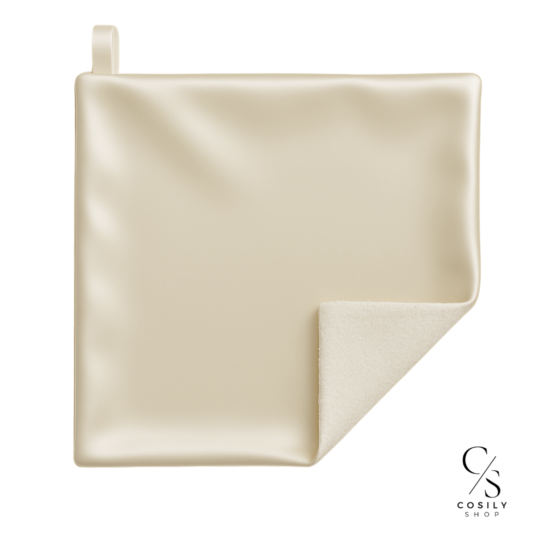 Jedwabno bambusowy ręcznik do twarzy COSILY SHOP