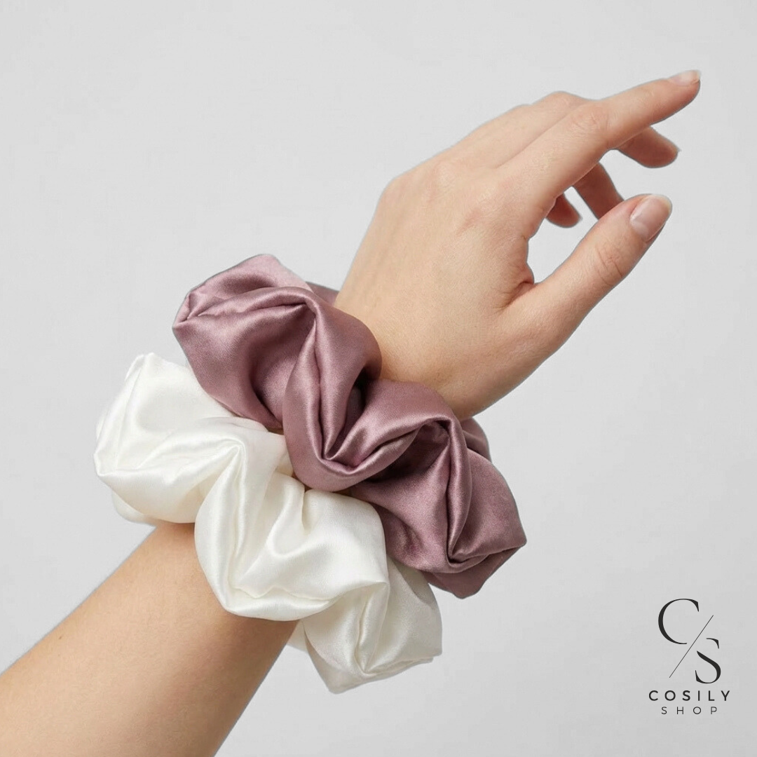 Zestaw dwóch jedwabnych gumek - MAXI