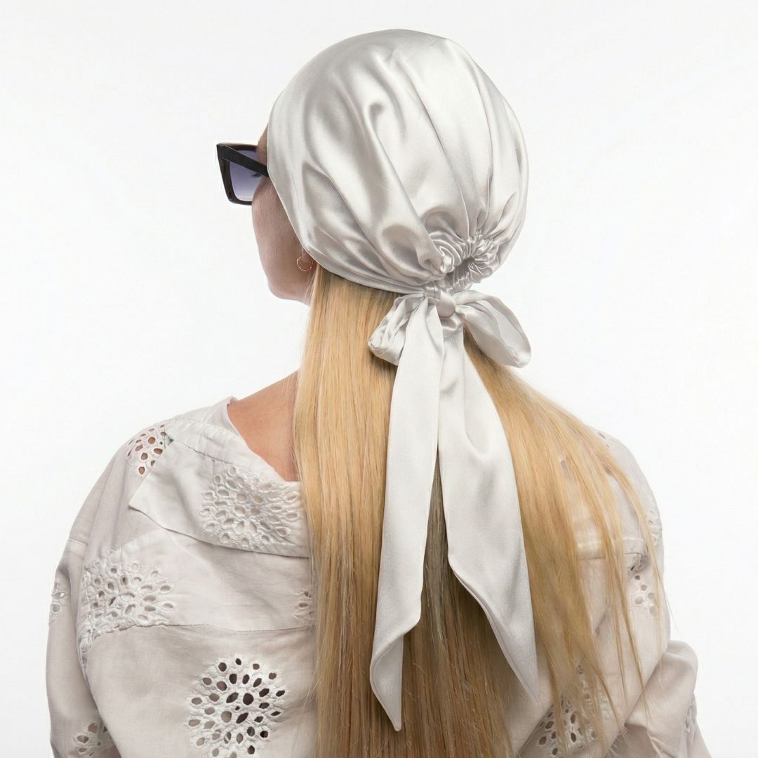 jedwabna chusta piratka z wiązaniem cosily shop