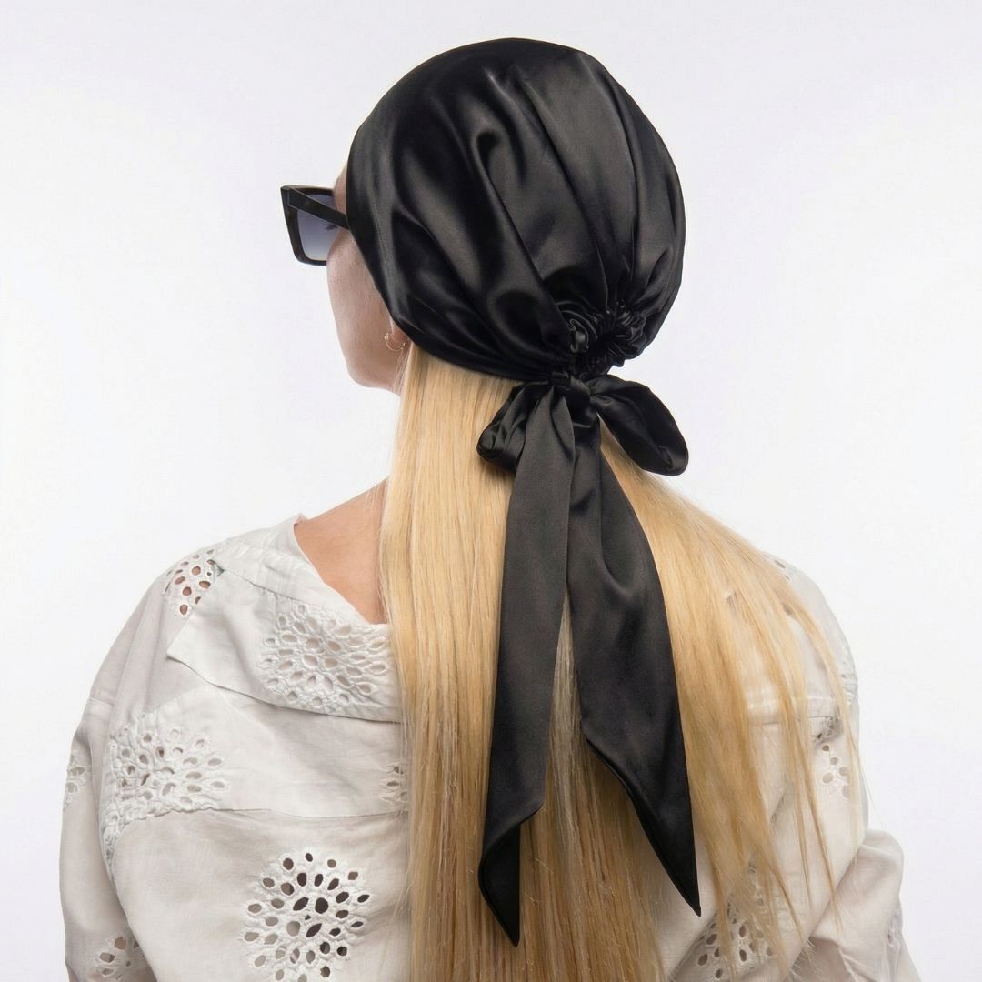 jedwabna chusta piratka z wiązaniem cosily shop