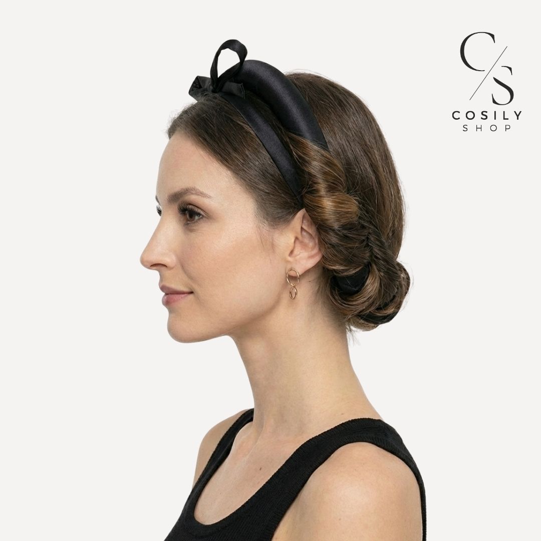 jedwabny wałek do włosów