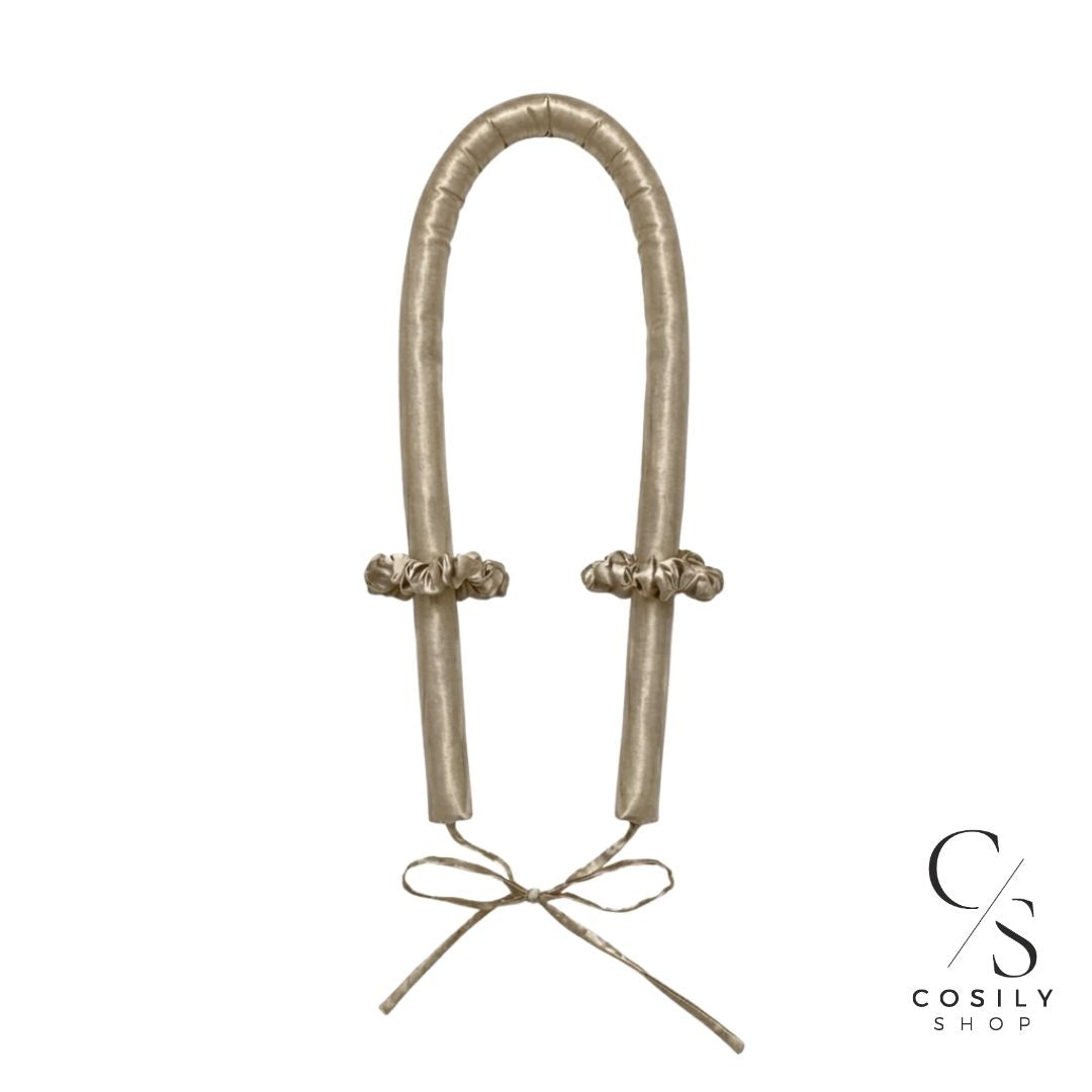 jedwabny wałek do włosów