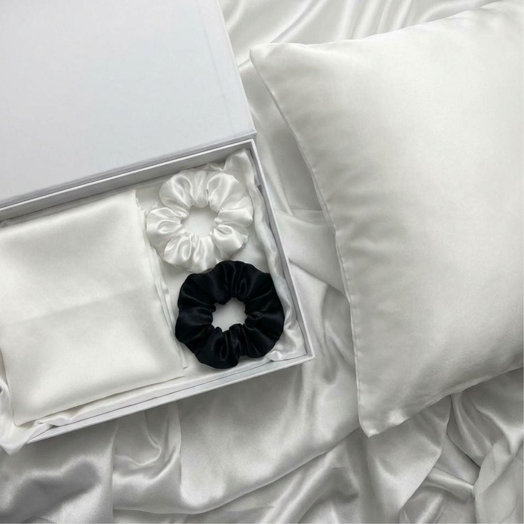 jedwabna poszewka zestaw prezentowy